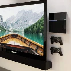 HumanCentric PS4 Mount (Original) + 2 Controller Mounts Bundle Gaming Mounts