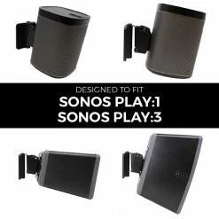 Cheap π₯° HumanCentric Sonos Play:1 And Play:3 Wall Mount Speaker Mounts 𧨠10 HumanCentric Sonos Play:1 And Play:3 Wall Mount Speaker Mounts