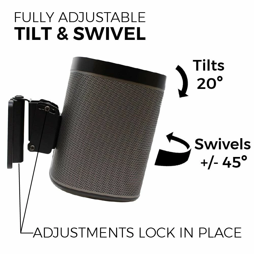 Cheap π₯° HumanCentric Sonos Play:1 And Play:3 Wall Mount Speaker Mounts 𧨠6 HumanCentric Sonos Play:1 And Play:3 Wall Mount Speaker Mounts