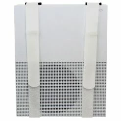 HumanCentric Adjustable Gaming Console Wall Mount (White) | Fits Xbox One (S And X), Xbox 360, PS4, PS3, Nintendo Wii U, Alienware, And More Gaming Mounts