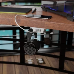 HumanCentric Docks And Charging Headphone Hanger With USB Charger