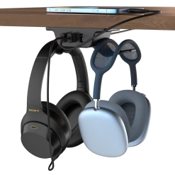 HumanCentric Docks And Charging Headphone Hanger With USB Charger