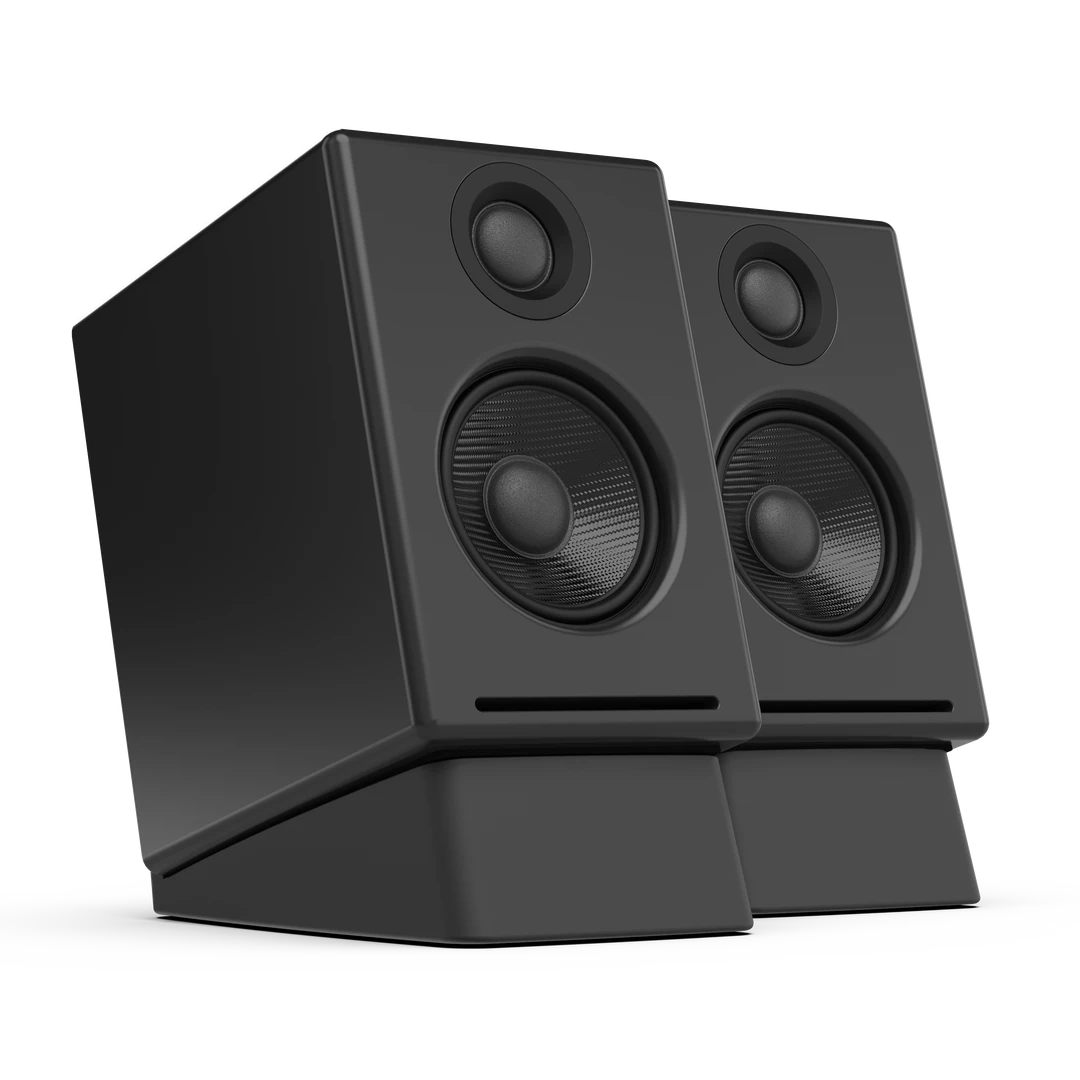 Discount ๐ HumanCentric Desktop Speaker Stands Wedge Pair, Small Speaker Mounts ๐ 3 HumanCentric Desktop Speaker Stands Wedge Pair, Small Speaker Mounts