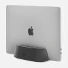 New π HumanCentric Black Leather Vertical Laptop Stand Workspace β 1 HumanCentric Black Leather Vertical Laptop Stand Workspace