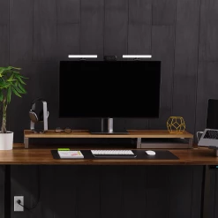 Best reviews of β€οΈ HumanCentric Workspace Collection Bundle | Walnut And Aluminum Desk Shelf With Storage Drawer, Wrist Rest, Headphone Stand, And Desk Mat π€© 18 HumanCentric Workspace Collection Bundle | Walnut And Aluminum Desk Shelf With Storage Drawer, Wrist Rest, Headphone Stand, And Desk Mat