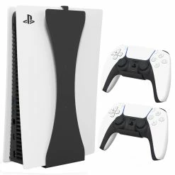 HumanCentric Console And Controller Wall Mount For PS5 | Includes Two Controller Mounts And Metal Brackets For PS5
