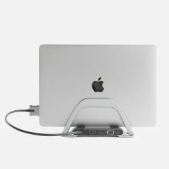 HumanCentric Workspace Vertical MacBook Stand With Integrated Hub