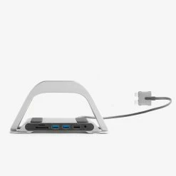 HumanCentric Workspace Vertical MacBook Stand With Integrated Hub