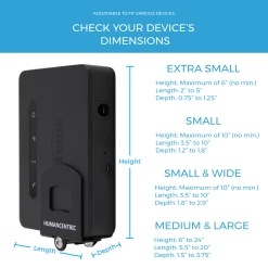 HumanCentric Adjustable Device Wall Mount