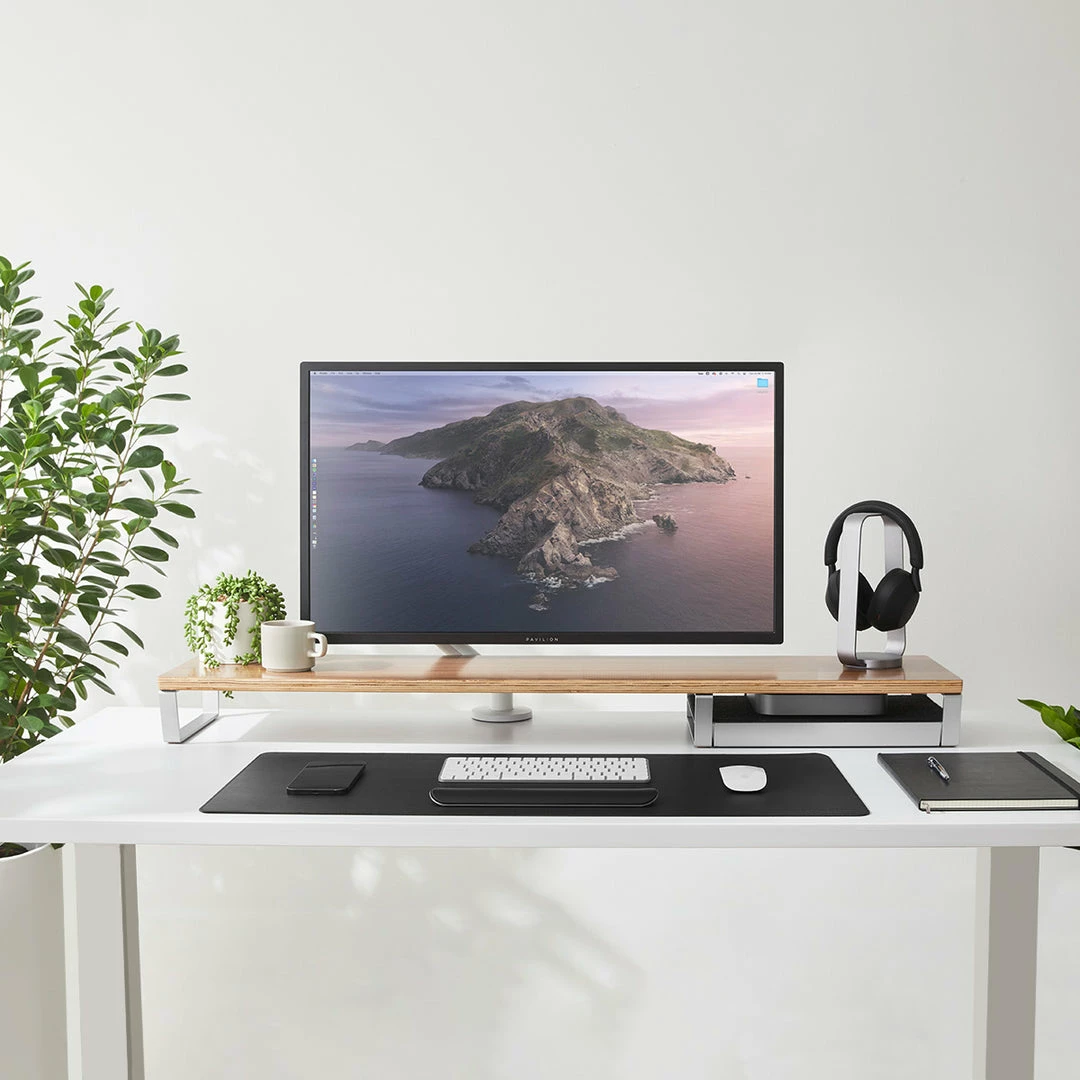 Best reviews of β€οΈ HumanCentric Workspace Collection Bundle | Walnut And Aluminum Desk Shelf With Storage Drawer, Wrist Rest, Headphone Stand, And Desk Mat π€© 3 HumanCentric Workspace Collection Bundle | Walnut And Aluminum Desk Shelf With Storage Drawer, Wrist Rest, Headphone Stand, And Desk Mat